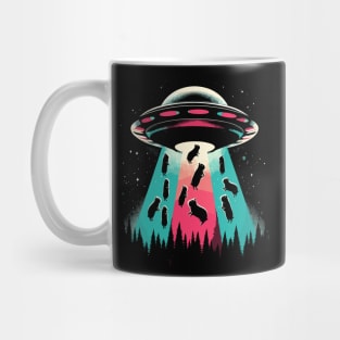 UFO Capturing Guinea Pigs Mug